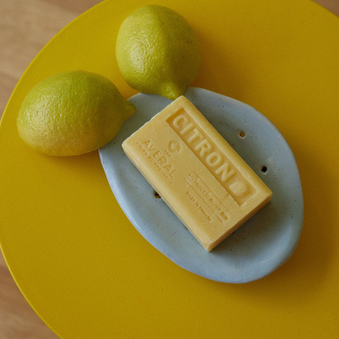 Averal Provence Lemon Triple Milled olive oil soap bar 4.4oz