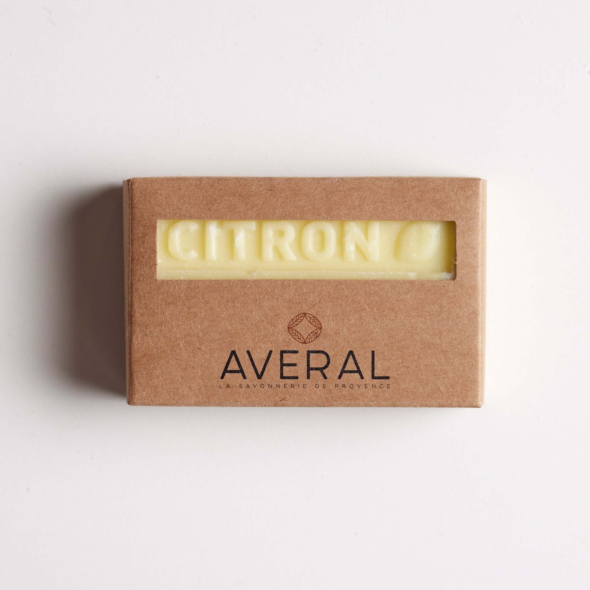Averal Provence Lemon Triple Milled olive oil soap bar 4.4oz