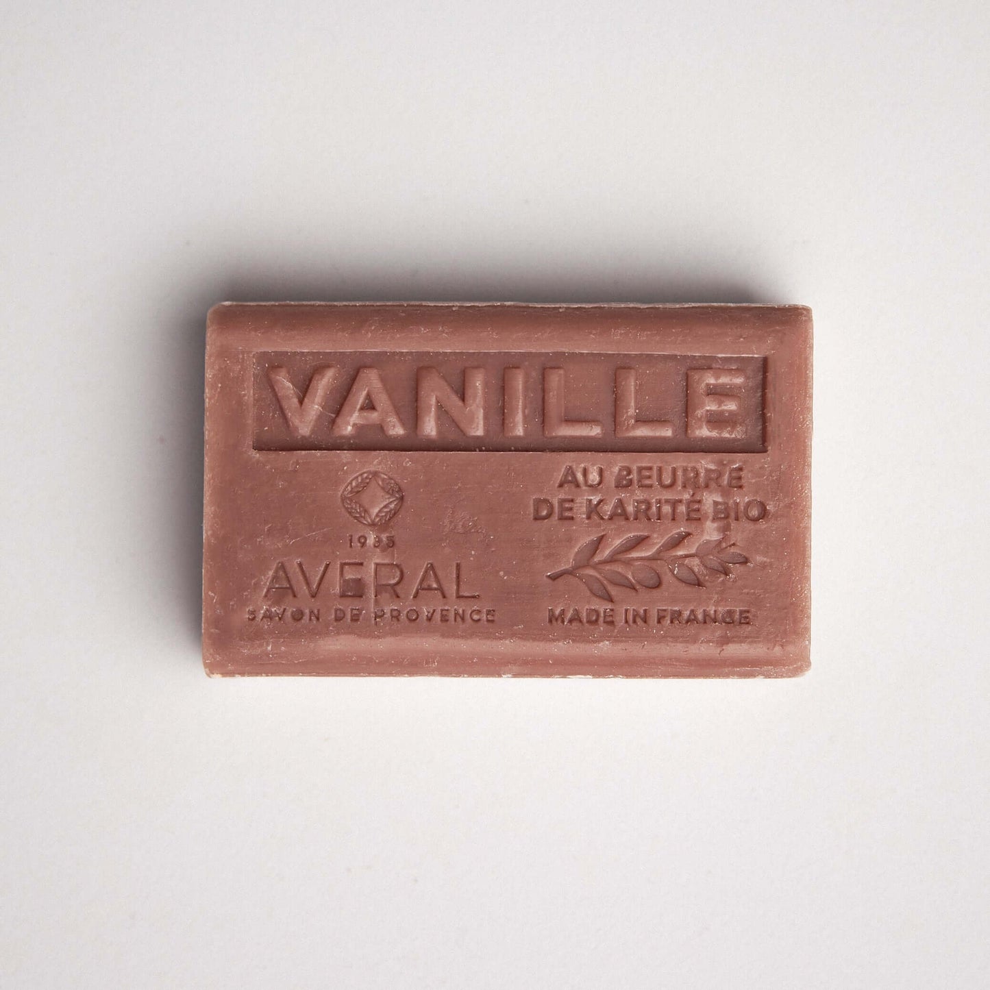 Vanilla Triple Milled French Moisturizing bar Soap made with Organic Olive Oil