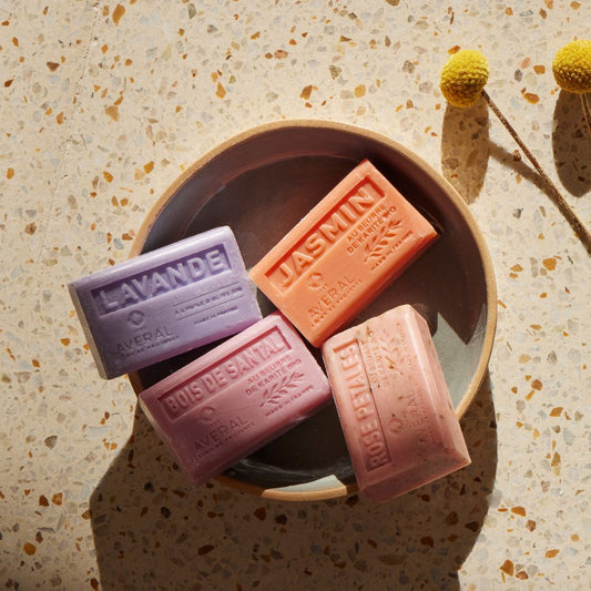 Floral Moisturizing Soaps Spring Set