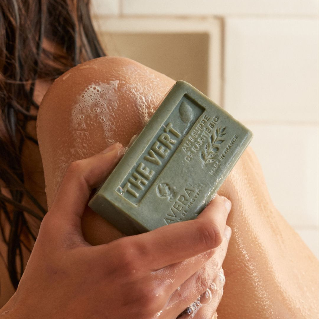 green tea organic soap