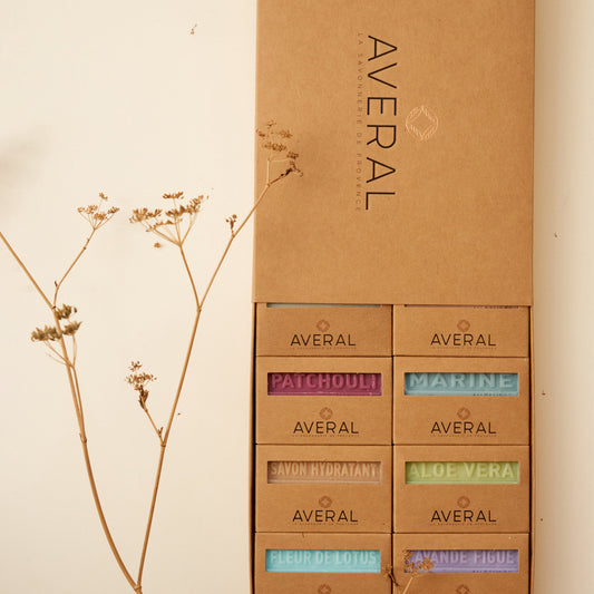 Luxury French Soap Gift Box – Personalized – 8 Bars from Provence - Averal Provence French Soaps