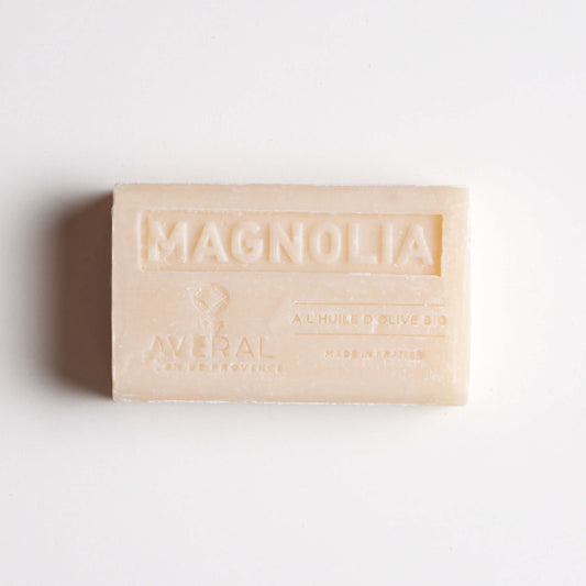 Magnolia French Bar Soap – Organic Olive Oil & Floral Moisture
