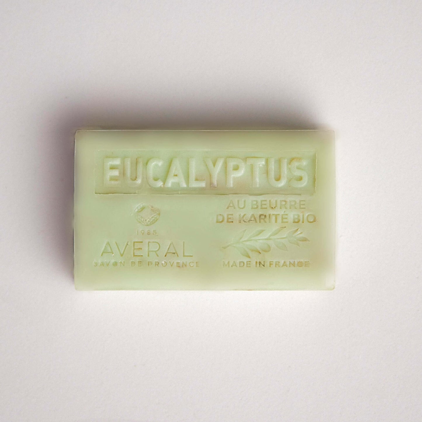 Eucalyptus French Moisturizing Soap made with Organic Olive Oil 