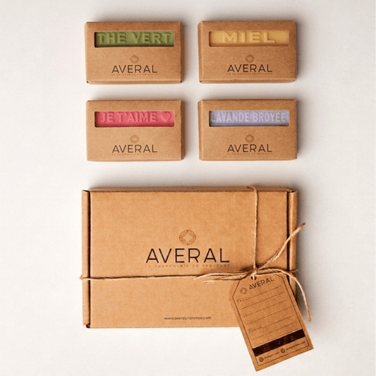 Luxury French Soap Gift Box for Her – 4 Triple Milled Floral Bars - Averal Provence French Soaps
