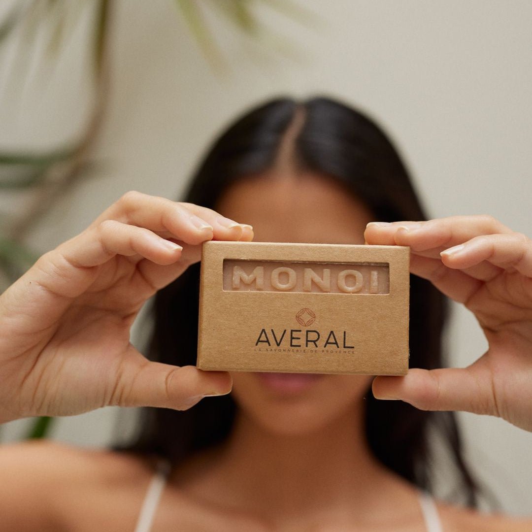 Monoi triple milled French bar soap