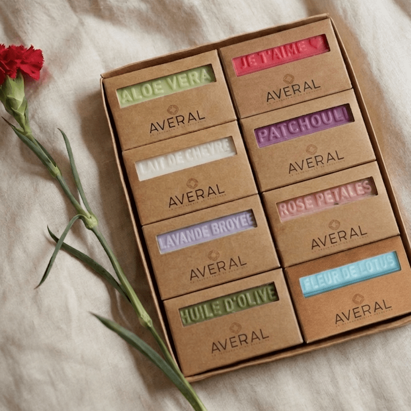 Mother’s Day Luxury French Soap Gift Set — 8 Bar Gift Box - Averal Provence French Soaps