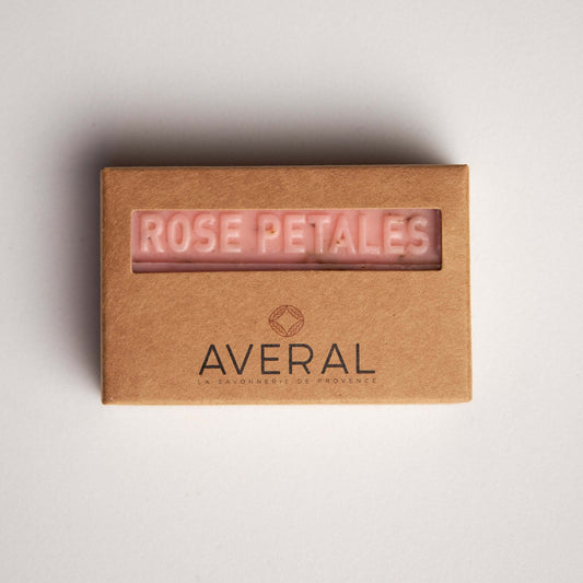 Rose Bar Soap made in France