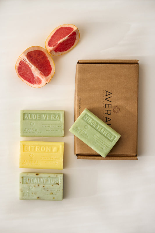 Summer French Soap Set - Indulge in Luxurious Triple Milled Soaps for Radiant Summer Skin
