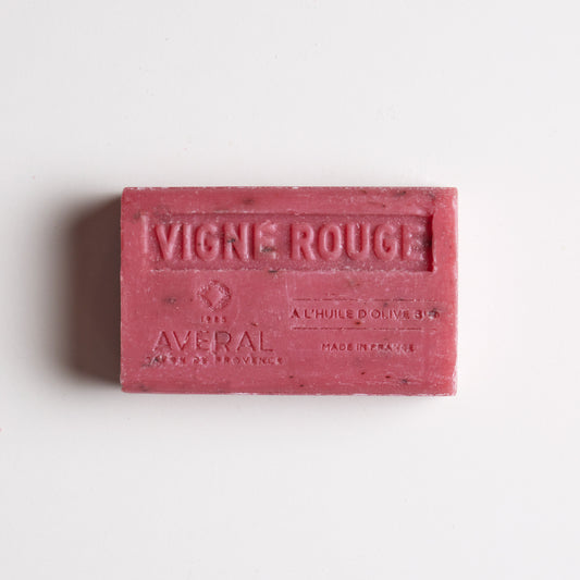 vigne rouge french bar soap