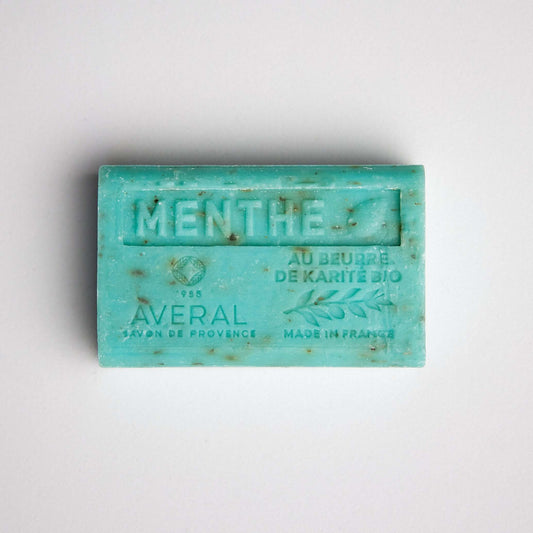 Mint  Exfoliating French Soap
